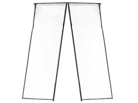 Moskitiera siatka magnetyczna na drzwi 100x210cm CZARNA Moskitiera siatka magnetyczna na drzwi 100x210cm CZARNA