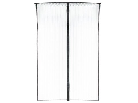 Moskitiera siatka magnetyczna na drzwi 85x210cm CZARNA Moskitiera siatka magnetyczna na drzwi 85x210cm CZARNA
