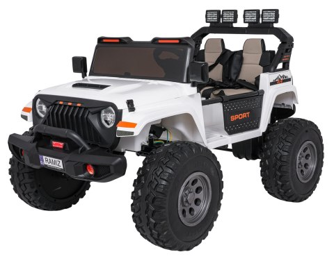 Pojazd Extreme Sport 4x4 Zmienna Wielkość Biały