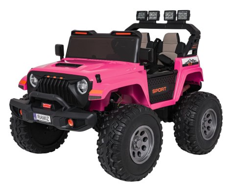 Pojazd Extreme Sport 4x4 Zmienna Wielkość Różowy