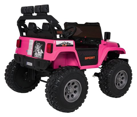 Pojazd Extreme Sport 4x4 Zmienna Wielkość Różowy