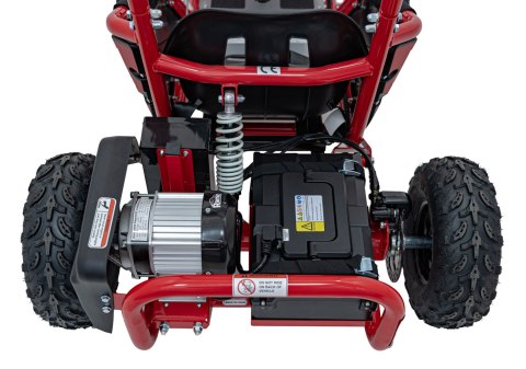 Pojazd Gokart Elektryczny MAIGHTY Czerwony