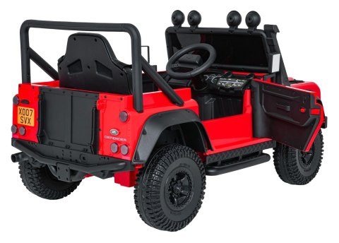 Pojazd Land Rover Defender 110 SVX Concept Czerwony