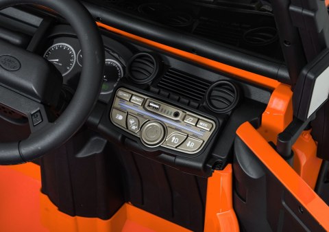 Pojazd Land Rover Defender 110 SVX Concept Pomarańczowy