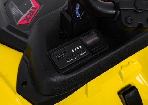 Pojazd Quad Sport TX ATV Żółty