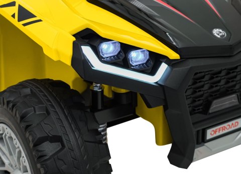 Pojazd Quad Sport TX ATV Żółty