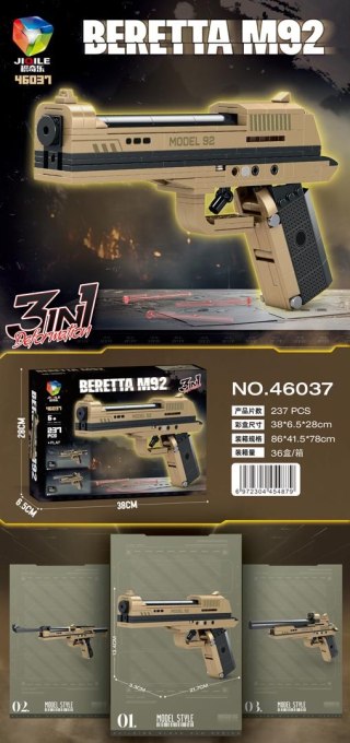 Zestaw Klocków Pistolet 237el.