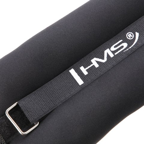 OB06 BLACK OBCIĄŻNIKI DO ĆWICZEŃ NA KOSTKI I NADGARSTKI 2 x 3 KG HMS