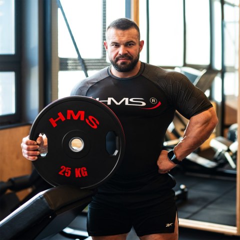 TOG ZESTAW TALERZY OLIMPIJSKICH OGUMOWANYCH 2 x 5 - 25 KG (150 KG) HMS