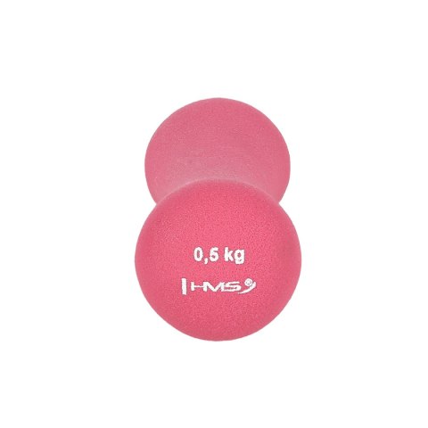 17025 CIĘŻAREK ŻELIWNY POKRYTY NEOPRENEM 0.5 KG HMS