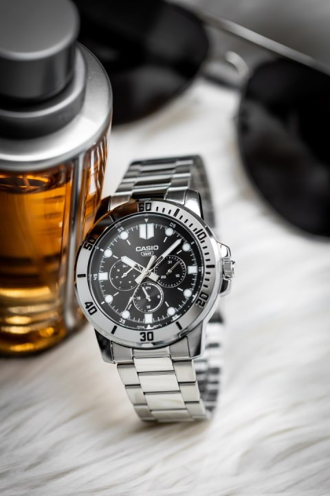 ZEGAREK MĘSKI CASIO MTP-VD300D-1E (zd268a) + BOX