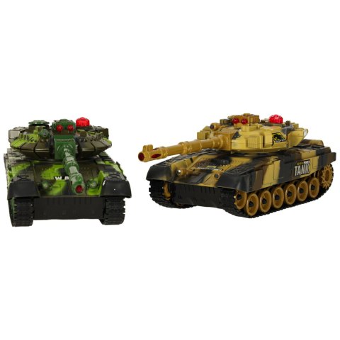 Czołgi zdalnie sterowane na pilota RC War Tank 9993 2,4GHz zestaw 2 sztuk Czołgi zdalnie sterowane na pilota RC War Tank 9993 2,4GHz zestaw 2 sztuk