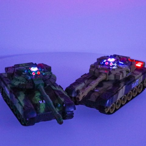 Czołgi zdalnie sterowane na pilota RC War Tank 9993 2,4GHz zestaw 2 sztuk Czołgi zdalnie sterowane na pilota RC War Tank 9993 2,4GHz zestaw 2 sztuk