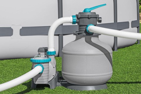 Piaskowa Pompa Filtrująca do basenów BESTWAY 11355 l + Złączki + Węże