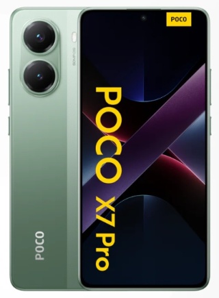 Smartfon XIAOMI Poco X7 Pro 5G 12/512GB 6.67" 120Hz Zielony