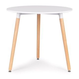 Stolik okrągły 80 cm nowoczesny do salonu kuchni jadalni salonu ModernHome