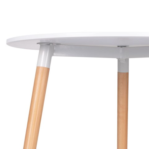 Stolik okrągły 80 cm nowoczesny do salonu kuchni jadalni salonu ModernHome