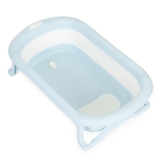 Wanienka dla dzieci wanna turystyczna składana odpływ szara ECOTOYS
