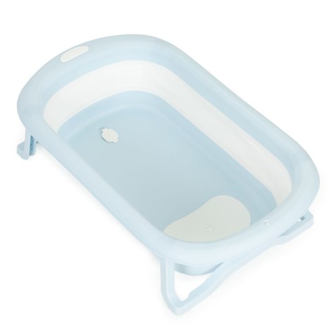 Wanienka dla dzieci wanna turystyczna składana odpływ szara ECOTOYS