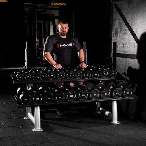 HPC SET ZESTAW HANTLI POLIURETANOWYCH 2 x 27.5 - 37.5 KG CPU (325 KG) HMS