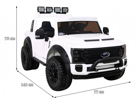 Pojazd Ford Super Duty Biały Pickup