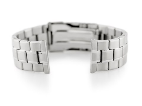 Bransoleta 606S - stalowa HQ - srebrna - 22mm