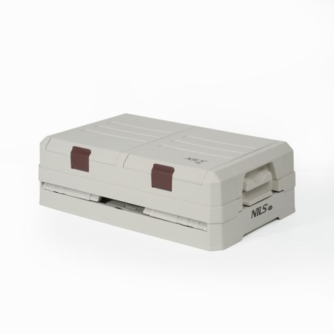 NCB4003 SKŁADANA SKRZYNIA KEMPINGOWA Z POKRYWĄ NILS CAMP