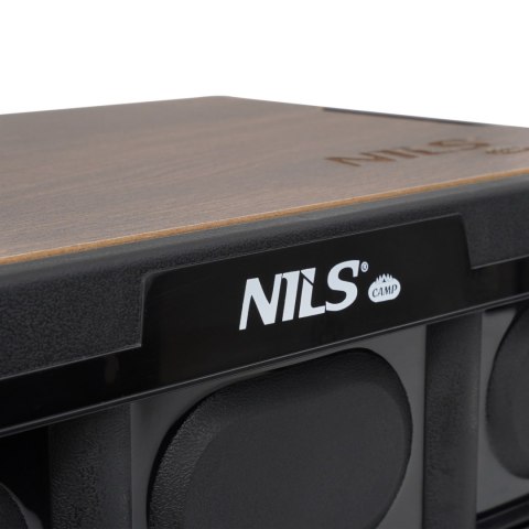 NCB4005 SKŁADANA SKRZYNIA KEMPINGOWA Z FUNKCJĄ STOŁU 2W1 20L NILS CAMP