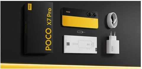 Smartfon XIAOMI Poco X7 Pro 5G 12/256GB 6.67" 120Hz Zielony Ładowarka