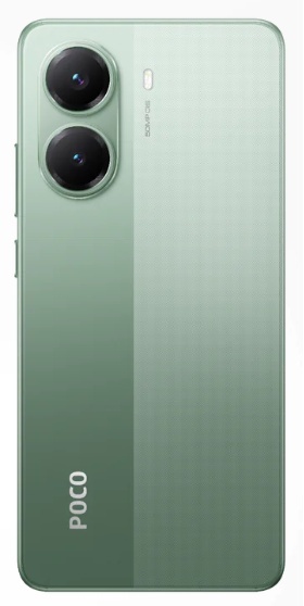 Zielony POCO X7 Pro – stylowy telefon z podwójnym aparatem i matowym wykończeniem