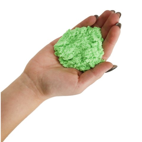 Piasek dla dzieci 1kg w woreczku zielony Piasek dla dzieci 1kg w woreczku zielony