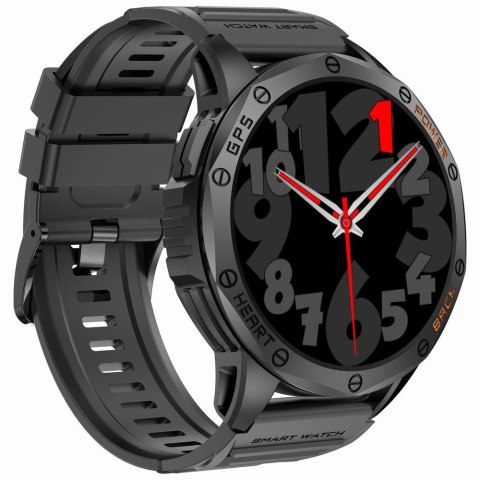SMARTWATCH MĘSKI GRAVITY GT24-1 - LATARKA, DODATKOWY PASEK (sg033a)
