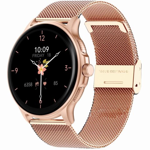 SMARTWATCH UNISEX GRAVITY GT12-4 - ROZMOWY BLUETOOTH, DODATKOWY PASEK (sg035d)