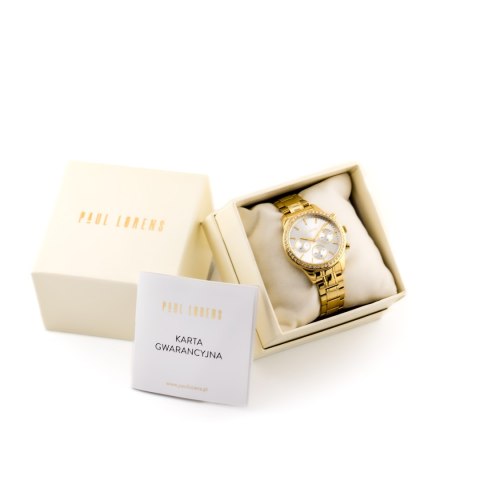 ZEGAREK DAMSKI PAUL LORENS - PL20020B-3D1 (zg569b) + BOX