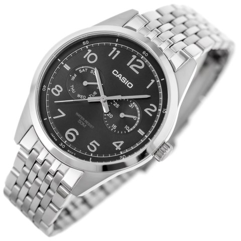 ZEGAREK MĘSKI CASIO MTP-E340D-1A (zd264a) + BOX