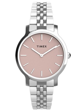 ZŁOTY ZEGAREK DAMSKI TIMEX - Transcend TW2V77400 + BOX