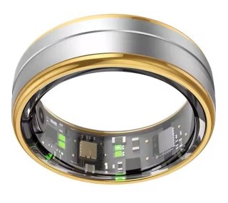 Smart Ring RUBICON R6 Gold/Silver SIZE-12(US) SMARUB329