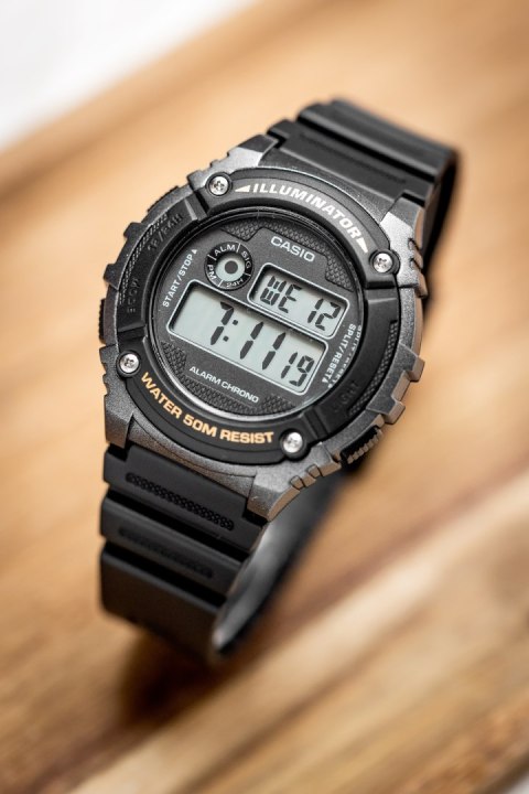 Zegarek Męski Casio W-216H-1BVDF + BOX