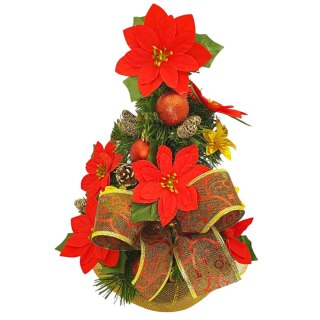 CHOINKA NA CMENTARZ GRÓB Z OBCIĄŻENIEM STROIK NAGROBNY NA BOŻE NARODZENIE