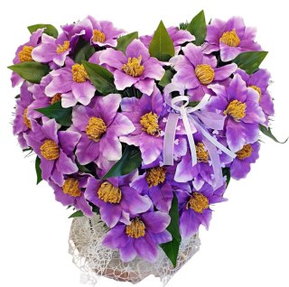 DUŻE SERCE XL NA CMENTARZ WSZYSTKICH ŚWIĘTYCH DZIEŃ BABCI