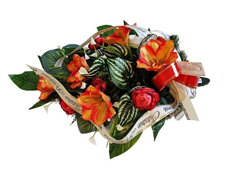 WIENIEC POGRZEBOWY WIĄZANKA STROIK CMENTARNY NA GRÓB WYSYŁKA 24H