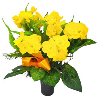 WIOSENNY BUKIET WKŁAD DO WAZONU KWIATY NA CMENTARZ GRÓB POMNIK ŻONKILE