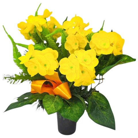 WIOSENNY BUKIET WKŁAD DO WAZONU KWIATY NA CMENTARZ GRÓB POMNIK ŻONKILE