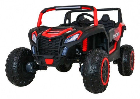 Buggy ATV Racing dla 2 dzieci Czerwony + Napęd 4x4 + Pilot + Wolny Start + MP3 LED Buggy ATV Racing dla 2 dzieci Czerwony + Napęd 4x4 + Pilot + Wolny Start + MP3 LED