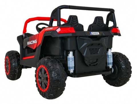 Buggy ATV Racing dla 2 dzieci Czerwony + Napęd 4x4 + Pilot + Wolny Start + MP3 LED Buggy ATV Racing dla 2 dzieci Czerwony + Napęd 4x4 + Pilot + Wolny Start + MP3 LED