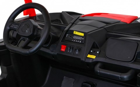 Buggy ATV Racing dla 2 dzieci Czerwony + Napęd 4x4 + Pilot + Wolny Start + MP3 LED Buggy ATV Racing dla 2 dzieci Czerwony + Napęd 4x4 + Pilot + Wolny Start + MP3 LED