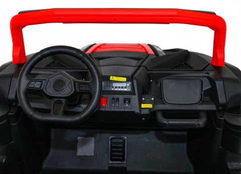 Buggy ATV Racing dla 2 dzieci Czerwony + Napęd 4x4 + Pilot + Wolny Start + MP3 LED Buggy ATV Racing dla 2 dzieci Czerwony + Napęd 4x4 + Pilot + Wolny Start + MP3 LED