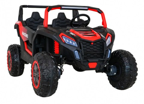 Buggy ATV Racing dla 2 dzieci Czerwony + Napęd 4x4 + Pilot + Wolny Start + MP3 LED Buggy ATV Racing dla 2 dzieci Czerwony + Napęd 4x4 + Pilot + Wolny Start + MP3 LED