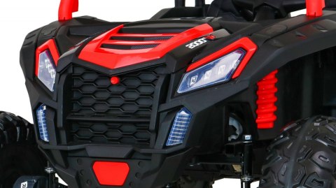 Buggy ATV Racing dla 2 dzieci Czerwony + Napęd 4x4 + Pilot + Wolny Start + MP3 LED Buggy ATV Racing dla 2 dzieci Czerwony + Napęd 4x4 + Pilot + Wolny Start + MP3 LED