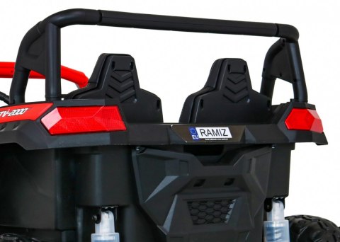 Buggy ATV Racing dla 2 dzieci Czerwony + Napęd 4x4 + Pilot + Wolny Start + MP3 LED Buggy ATV Racing dla 2 dzieci Czerwony + Napęd 4x4 + Pilot + Wolny Start + MP3 LED